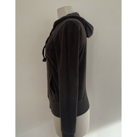 Aerie Dark Gray Hoodie and Zipper Sweater Size Small S/P - Picture 2 of 6